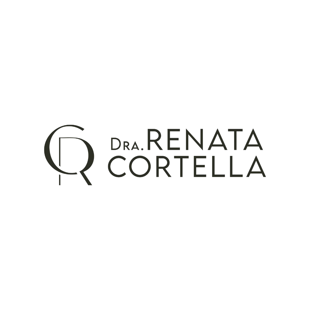 Logotipo de Dra. Renata Cortella, cliente da Palpitaria.