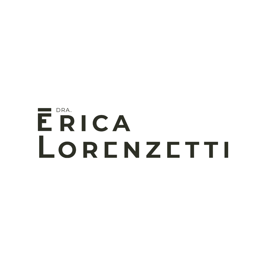 Logotipo de Dra. Érica Lorenzetti, cliente da Palpitaria.