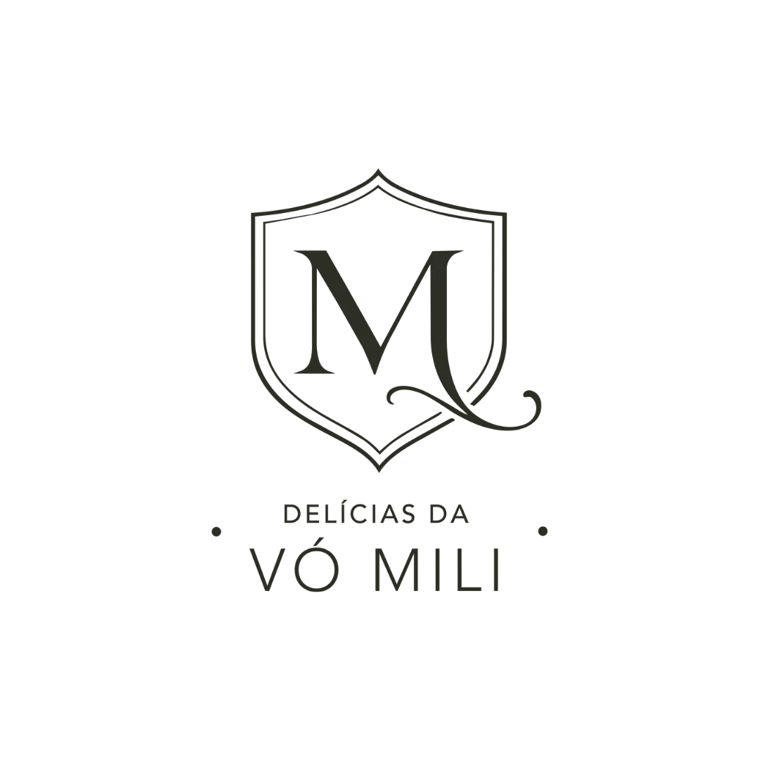 Logotipo de Delícias da Vó Mili, cliente da Palpitaria.